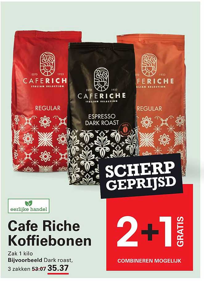Cafe Riche Koffiebonen