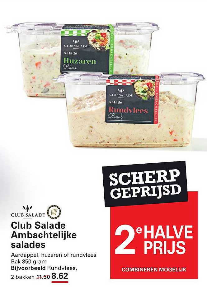 Club Salade Ambachtelijke salades
