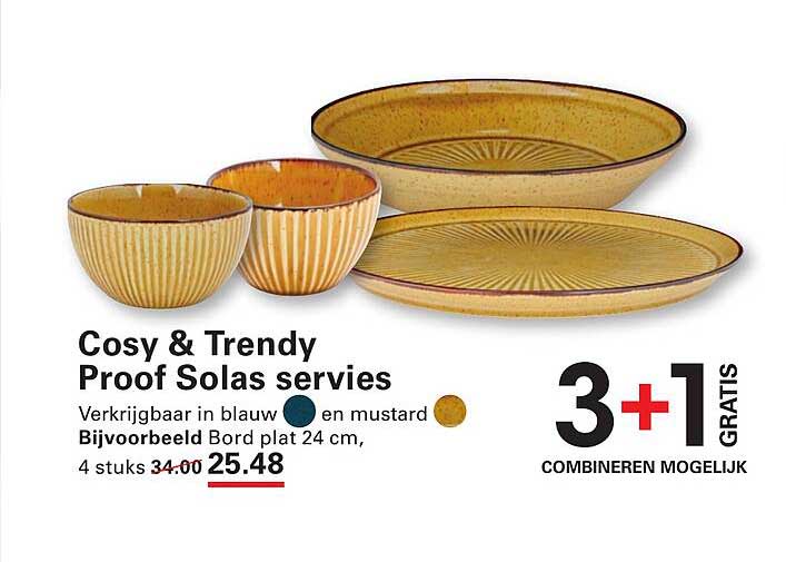 Cosy & Trendy Proof Solas servies