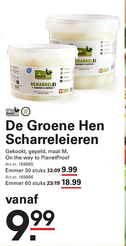 De Groene Hen Scharreleieren