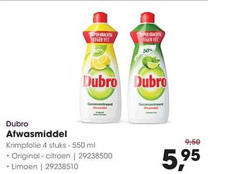 Dubro Afwasmiddel