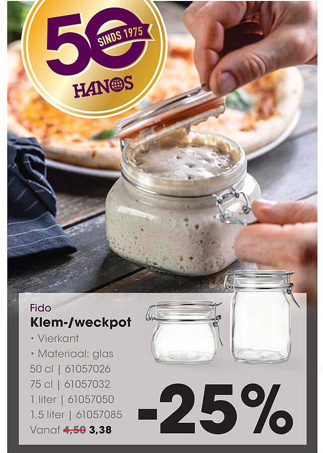 Fido Klem-/weckpot
