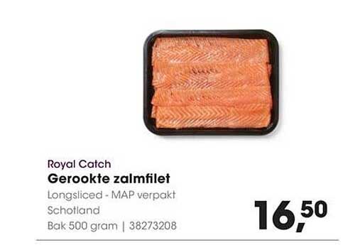 Gerookte zalmfilet