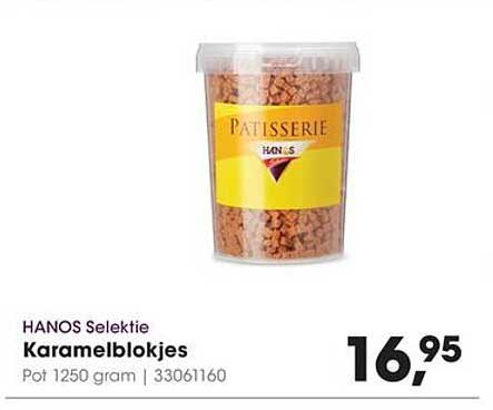 HANOS Selekctie Karamelblokjes