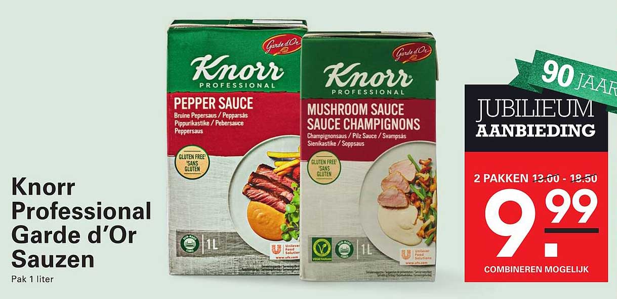 Knorr Professional Garde d'Or Sauzen