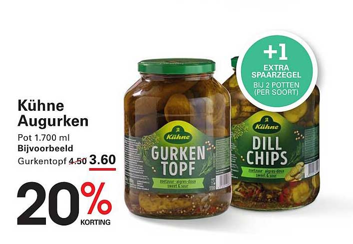 Kühne Augurken Pot 1.700 ml