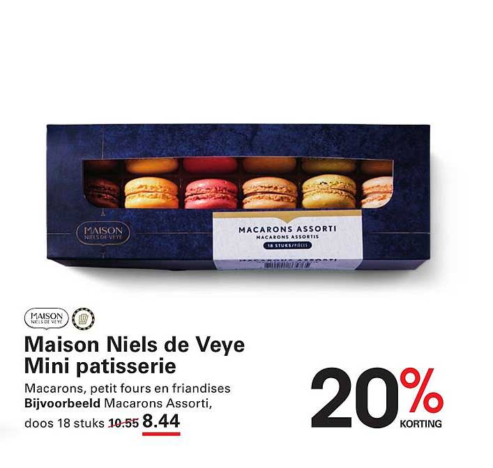 Maison Niels de Veye Mini patisserie