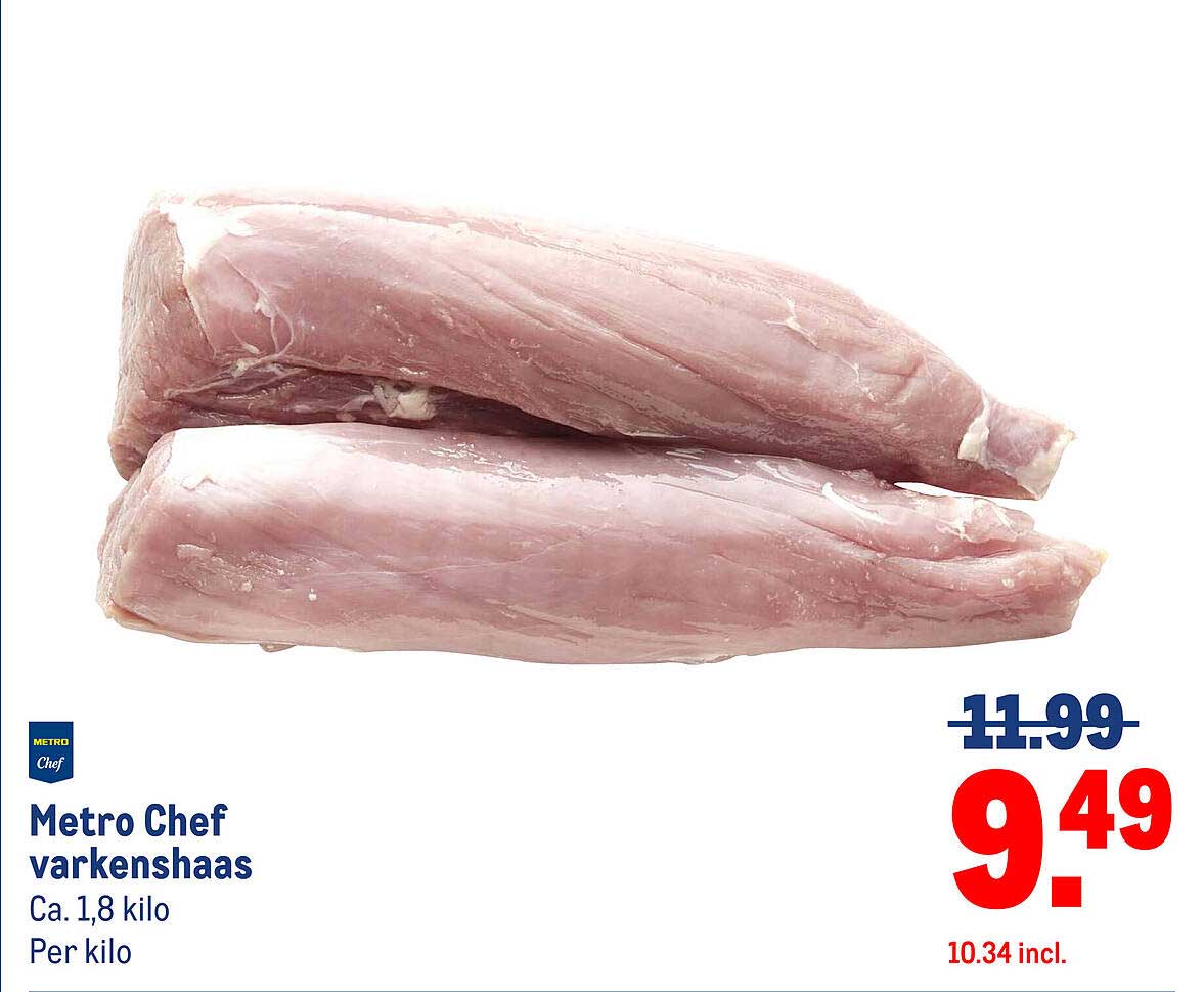 Metro Chef varkenshaas