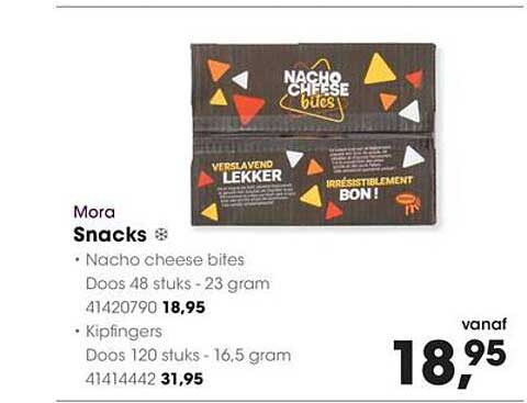 Mora Snacks - Nacho cheese bites