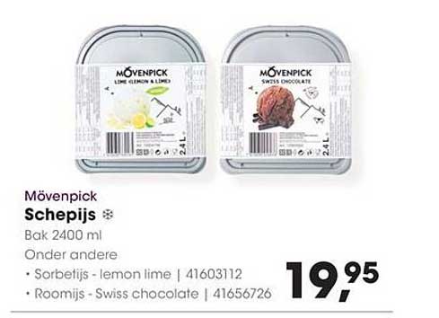 Mövenpick Schepijs Bak 2400 ml