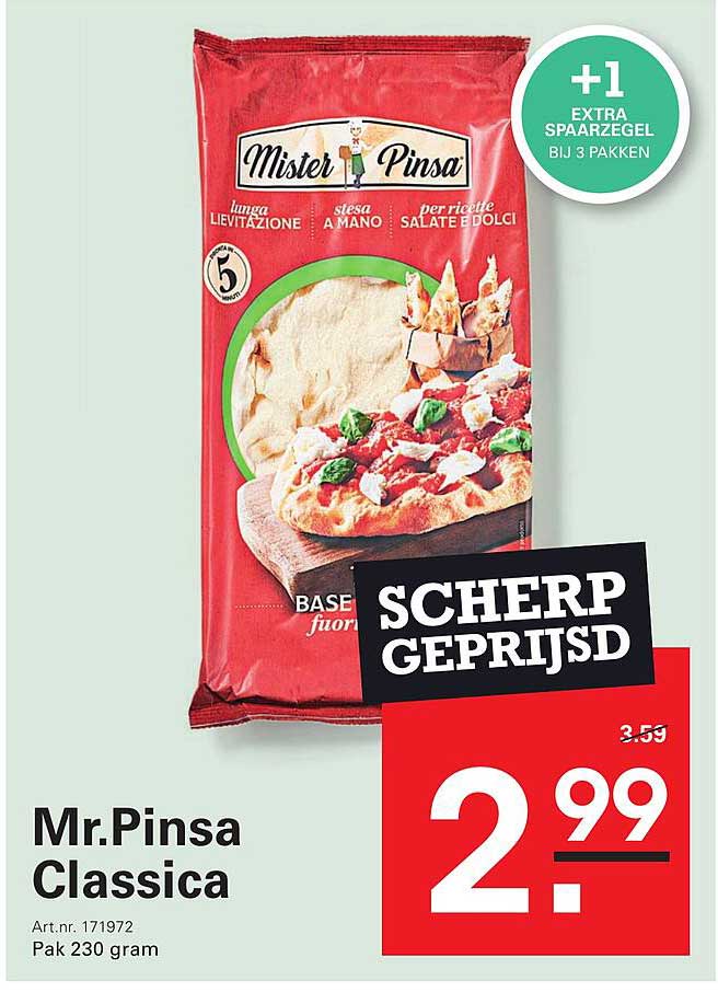 Mr.Pinsa Classica