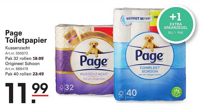 Page Toiletpapier