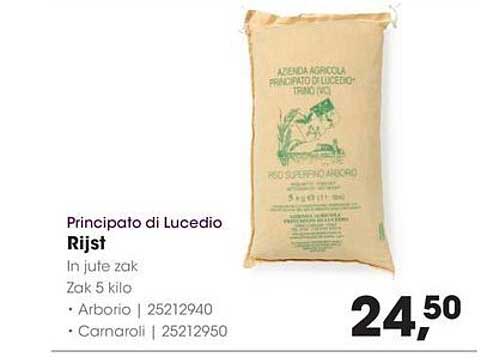 Principato di Lucedio Rijst