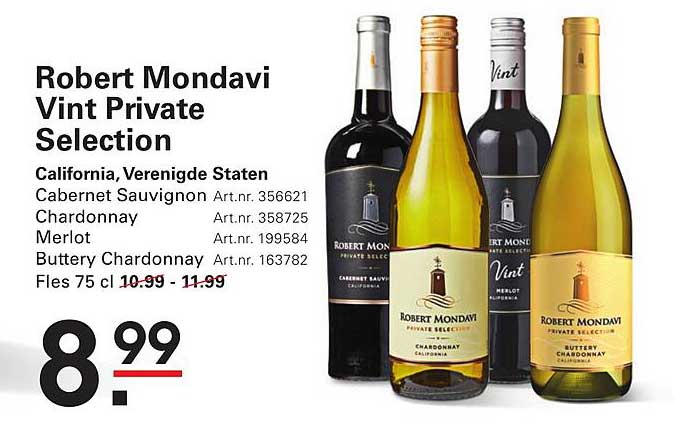 Robert Mondavi Vint Private Selection