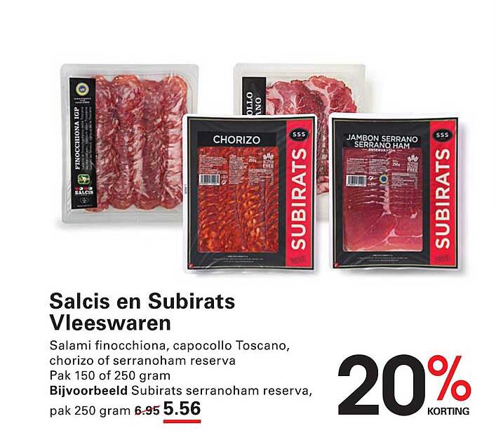 Salcis en Subirats Vleeswaren