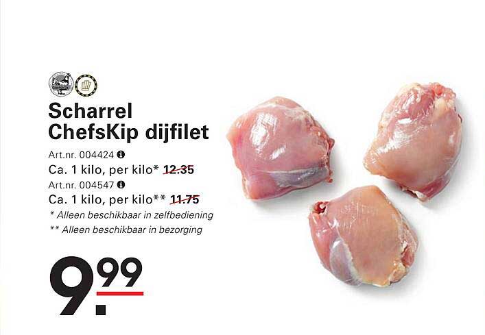 Scharrel ChefsKip dijfilet