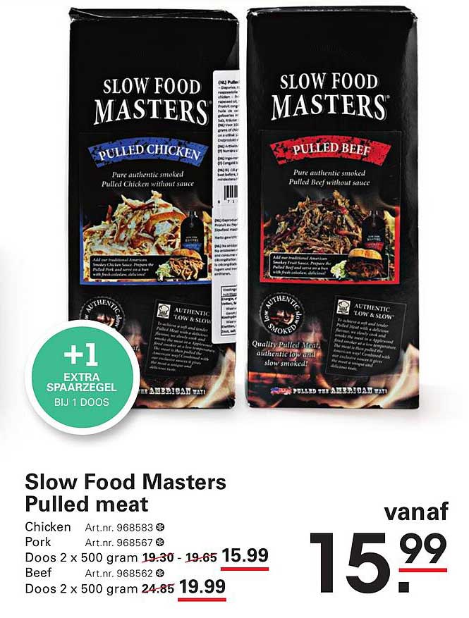 Slow Food Masters Pulled meat