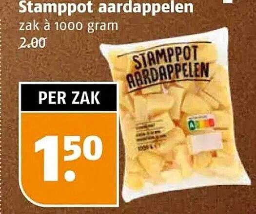 Stampot aardappelen