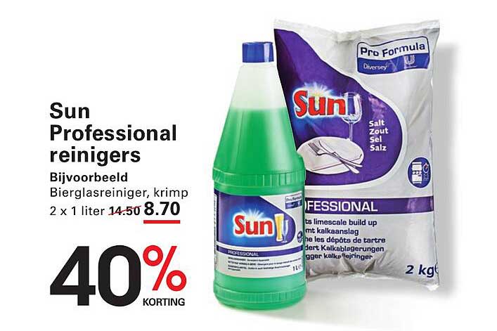 Sun Professional reinigers