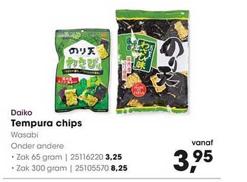 Tempura chips