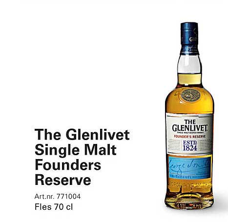 The Glenlivet Single Malt Founders Reserve