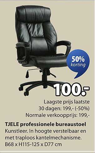 TJELE professionele bureaustoel