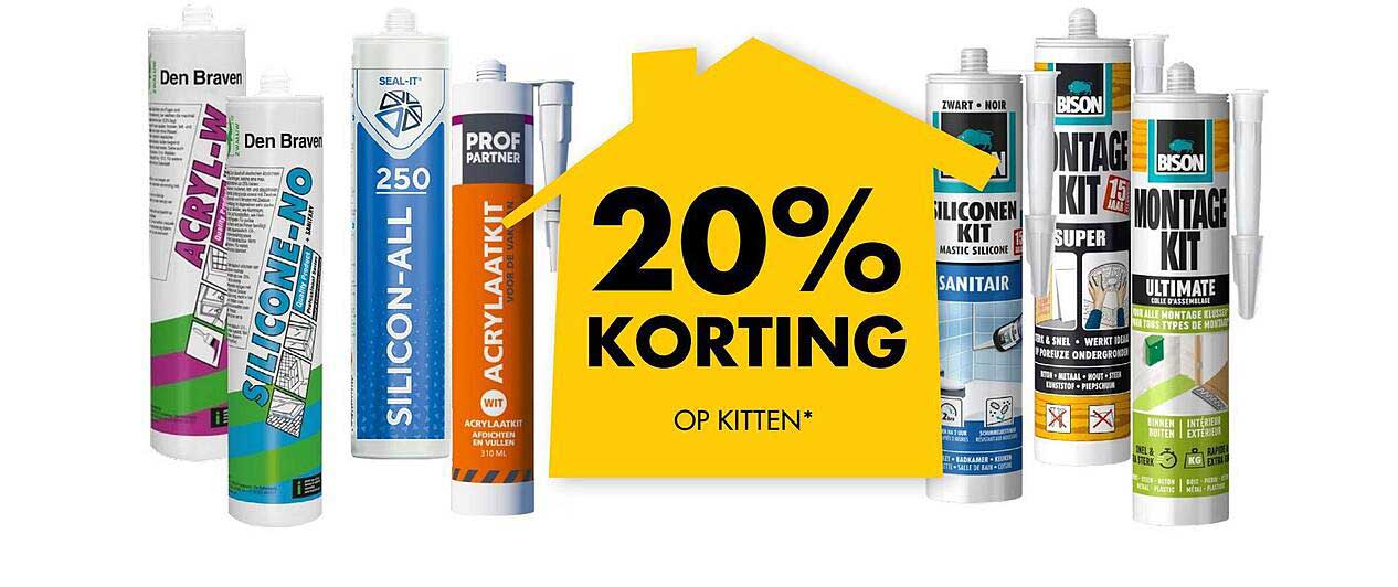 20% KORTING OP KITTEN*