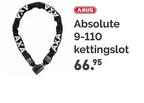 ABUS Absolute 9-110 kettingslot