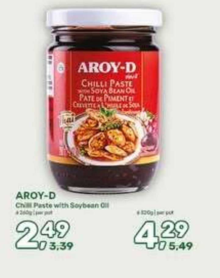 AROY-D Chilli Paste with Soybean Oil