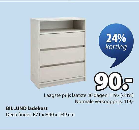 BILLUND ladekast