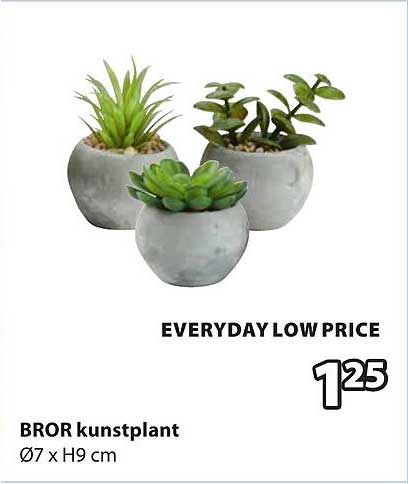 BROR kunstplant