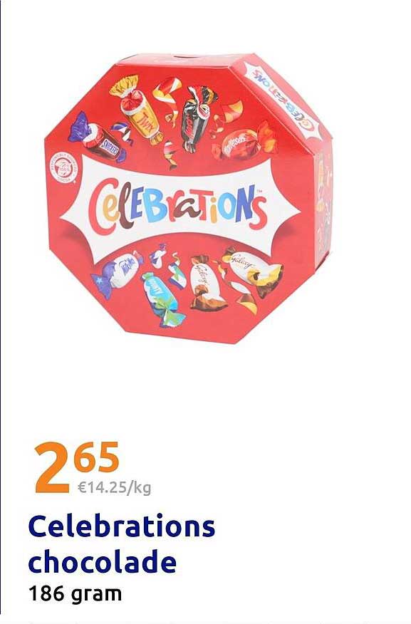 Celebrations chocolade 186 gram