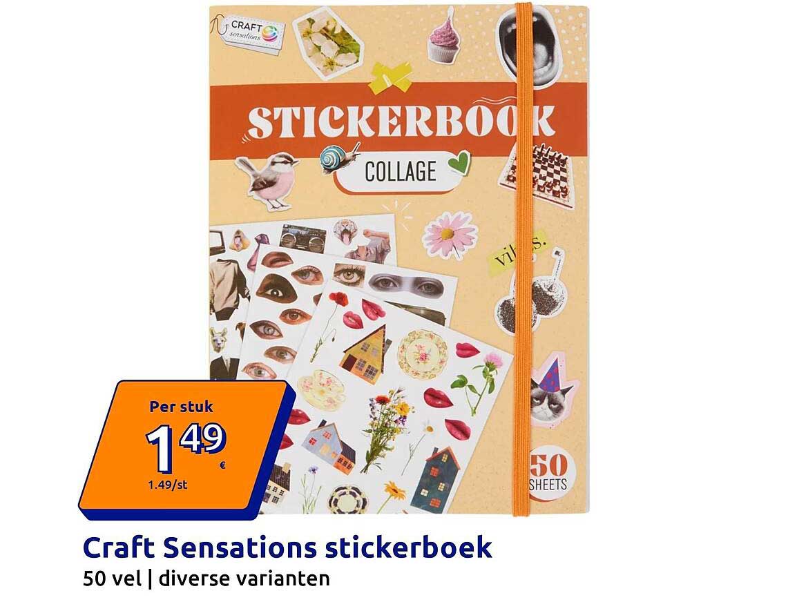 Craft Sensations stickerboek