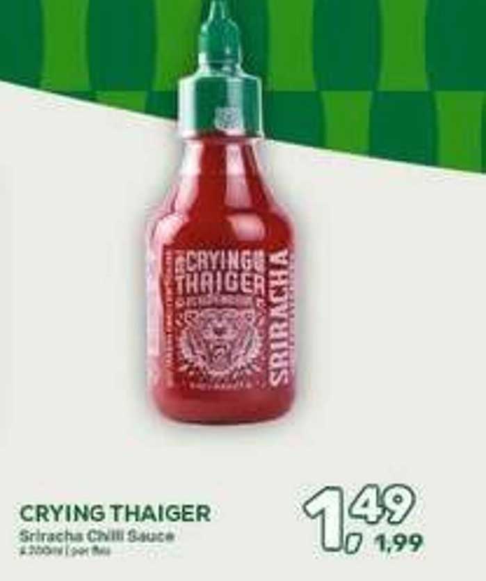 Crying Thaiger Sriracha Chili Sauce
