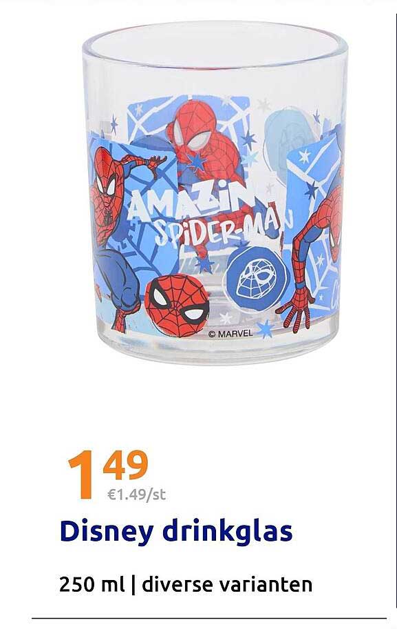 Disney drinkglas