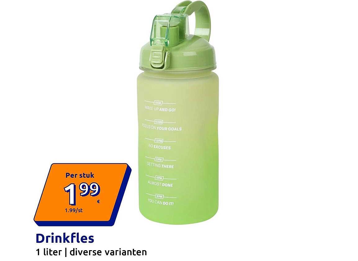 Drinkfles 1 liter | diverse varianten