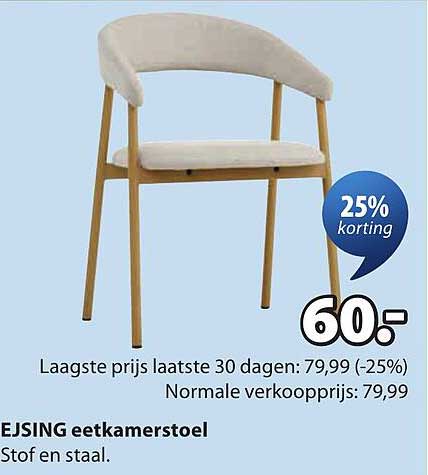 EJSING eetkamerstoel