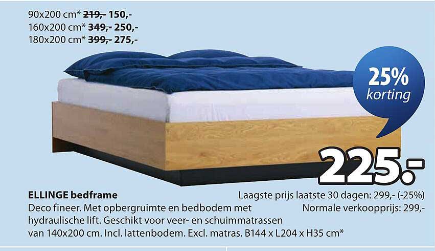 ELLINGE bedframe