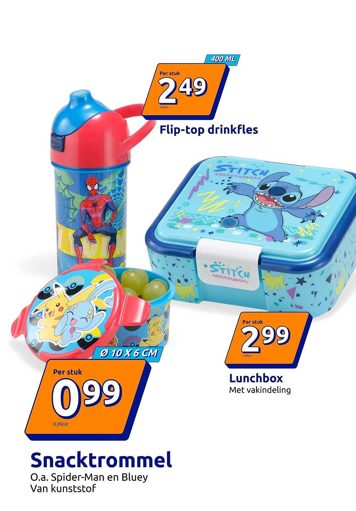 Flip-top drinkfles