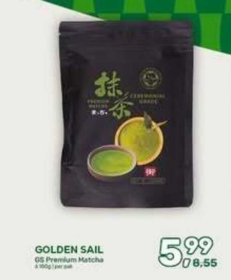 GOLDEN SAIL GS Premium Matcha 400g per stuk