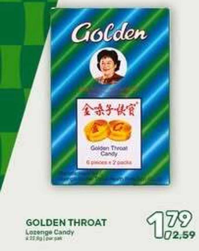 GOLDEN THROAT Lofening Candy