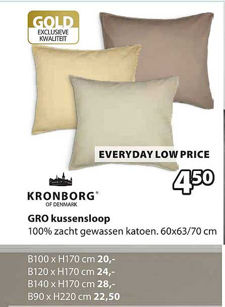 GRO kussensloop