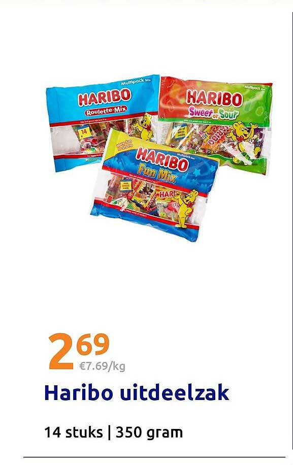 Haribo uitdeelzak