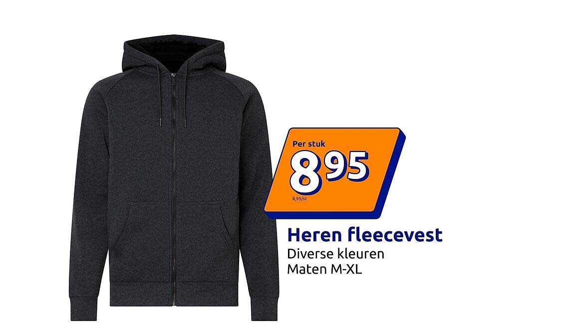 Heren Fleecevest