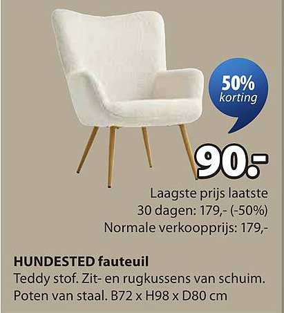 HUNDESTED fauteuil
