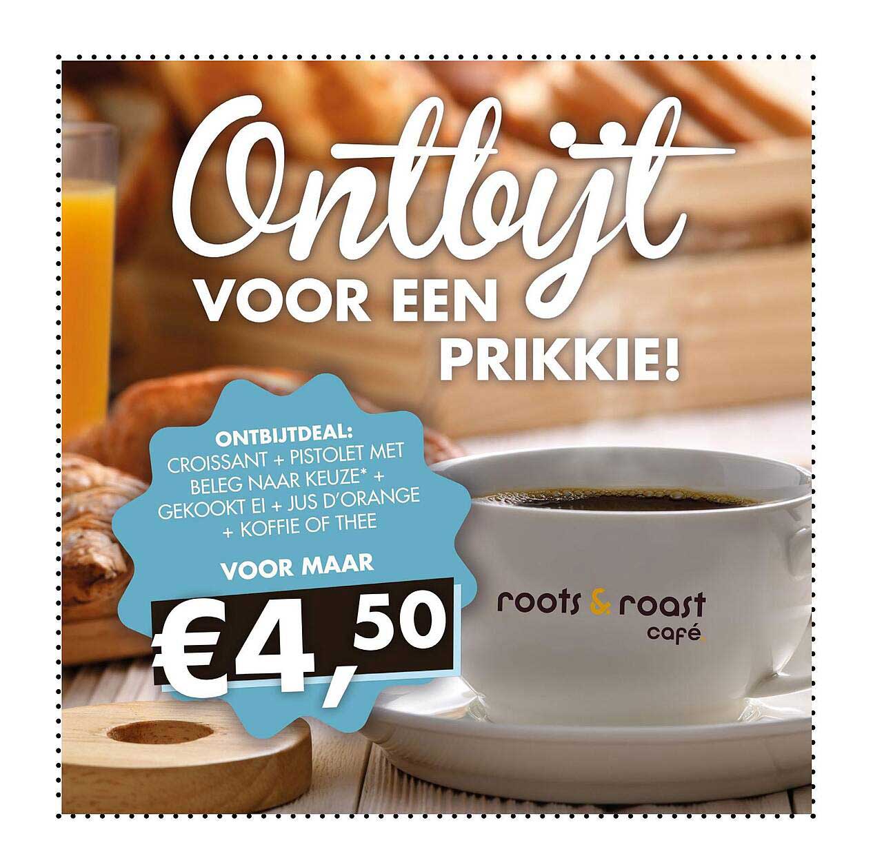 Ontbijt voor een prikkie!