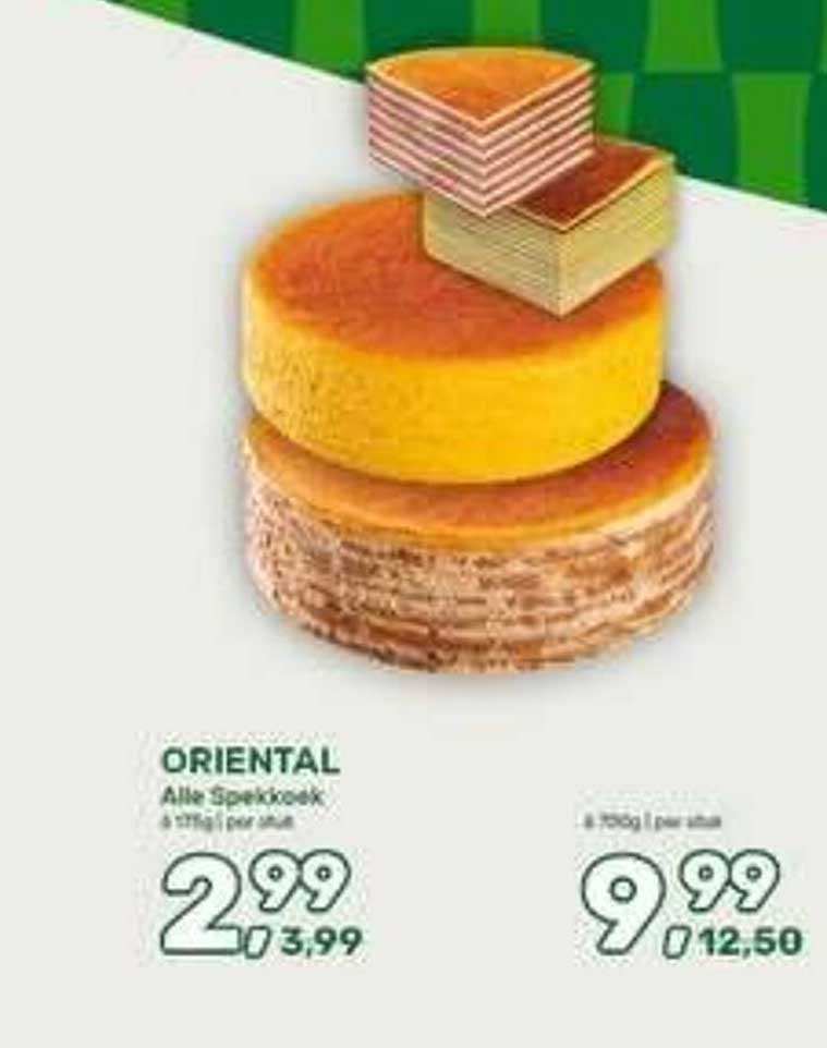 ORIENTAL Alle Spekkoek