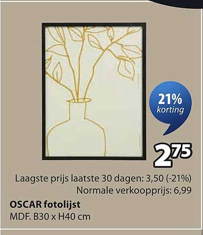 OSCAR fotolijst