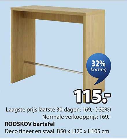 RODSKOV bartafel
