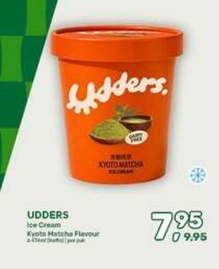 UDDERS Ice Cream Kyoto Matcha Flavour
